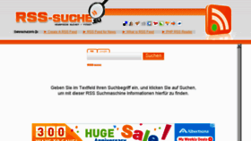 What Rss-suche.eu website looked like in 2014 (9 years ago)