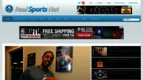 What Realsportsnet.com website looked like in 2014 (9 years ago)