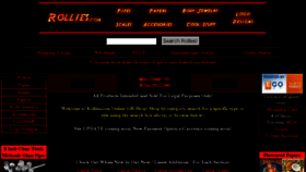 What Rollies.com website looked like in 2014 (9 years ago)