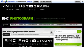 What Rncphotograph.com website looked like in 2014 (9 years ago)