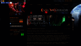 What Rampage.evilwarrior.com website looked like in 2014 (9 years ago)