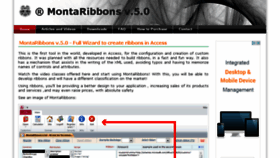 What Ribbon01.com website looked like in 2014 (9 years ago)