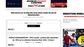 What Reduction-mode.fr website looked like in 2014 (9 years ago)