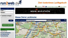 What Run2web.de website looked like in 2014 (9 years ago)