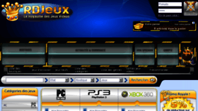 What Rdjeux.com website looked like in 2014 (9 years ago)