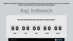 What Rajweb.com website looked like in 2014 (9 years ago)