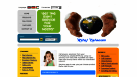 What Ritajcom.com website looked like in 2014 (9 years ago)