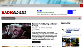 What Radio-controle.com website looked like in 2014 (9 years ago)