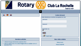 What Rotary-larochelle.org website looked like in 2014 (9 years ago)