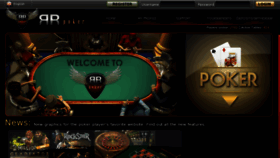 What Rrpoker.com website looked like in 2014 (9 years ago)