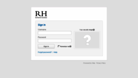 What Rh.okta.com website looked like in 2014 (9 years ago)
