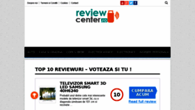What Reviewcenter.ro website looked like in 2014 (9 years ago)