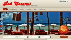 What Redcoconut.com.ph website looked like in 2014 (9 years ago)