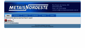 What Recicladoranoroeste.com.br website looked like in 2014 (9 years ago)
