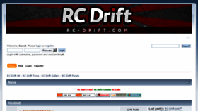 What Rc-drift.com website looked like in 2014 (9 years ago)