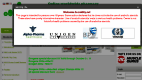 What Roid4y.net website looked like in 2014 (9 years ago)