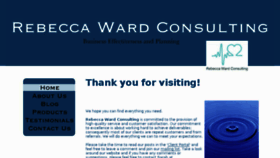 What Rebeccawardconsulting.com website looked like in 2015 (9 years ago)