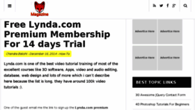 What Redfoxmagazine.com website looked like in 2015 (9 years ago)