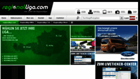 What Regionalliga.com website looked like in 2015 (9 years ago)