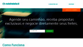 What Redefretefacil.com.br website looked like in 2015 (9 years ago)