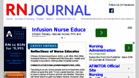 What Rnjournal.com website looked like in 2015 (9 years ago)