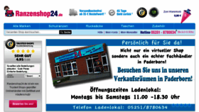 What Ranzenshop24.de website looked like in 2015 (9 years ago)