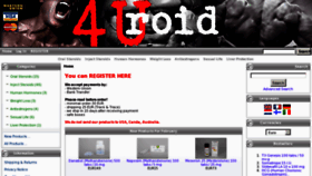 What Roid4u.com website looked like in 2011 (13 years ago)