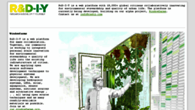 What Rndiy.org website looked like in 2015 (9 years ago)