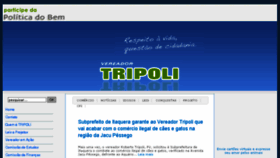 What Robertotripoli.com.br website looked like in 2015 (10 years ago)