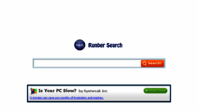 What Runber.com website looked like in 2015 (9 years ago)