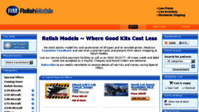What Relishmodels.co.uk website looked like in 2015 (9 years ago)