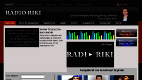 What Radioriki.com website looked like in 2015 (9 years ago)