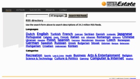 What Rss-directory.info website looked like in 2011 (13 years ago)