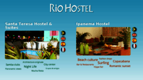 What Riohostelipanema.com website looked like in 2015 (9 years ago)