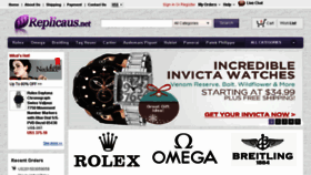 What Replicaus.net website looked like in 2015 (9 years ago)