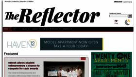 What Reflector-online.com website looked like in 2015 (9 years ago)