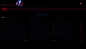 What Readnews24.com website looked like in 2015 (9 years ago)