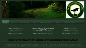 What Rweteerasafaripark.com website looked like in 2015 (9 years ago)