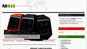 What Ressources-du-web.com website looked like in 2015 (10 years ago)