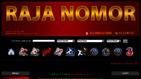 What Rajanomor.id website looked like in 2015 (9 years ago)