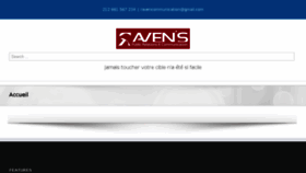 What Ravencommunication.com website looked like in 2015 (9 years ago)