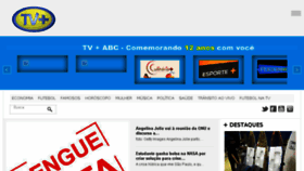 What Redetvmais.com.br website looked like in 2015 (8 years ago)