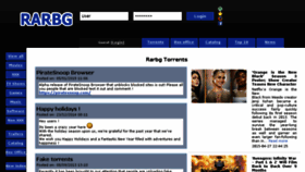 What Rarbgproxy.com website looked like in 2015 (9 years ago)