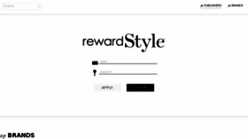 What Rstyle.me website looked like in 2015 (9 years ago)
