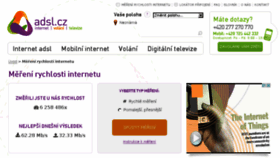 What Rychlost.adsl.cz website looked like in 2015 (11 years ago)