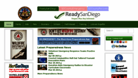 What Readysandiego.org website looked like in 2015 (8 years ago)