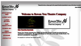 What Rowantreetheatrecompany.co.uk website looked like in 2015 (8 years ago)