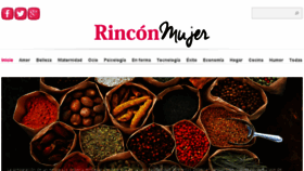 What Rinconmujer.com website looked like in 2015 (8 years ago)