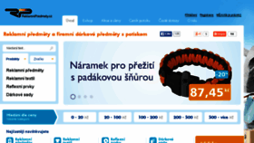 What Reklamnipredmety.cz website looked like in 2015 (8 years ago)
