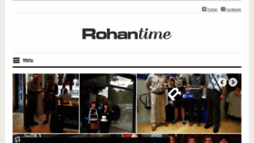 What Rohantime.com website looked like in 2015 (8 years ago)